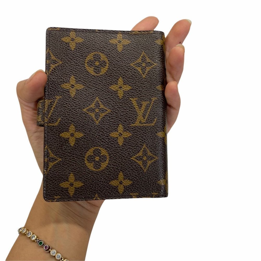 Louis Vuitton LV Diary Cover Agenda PM Browns Monogram 033167M - Picture 9 of 11